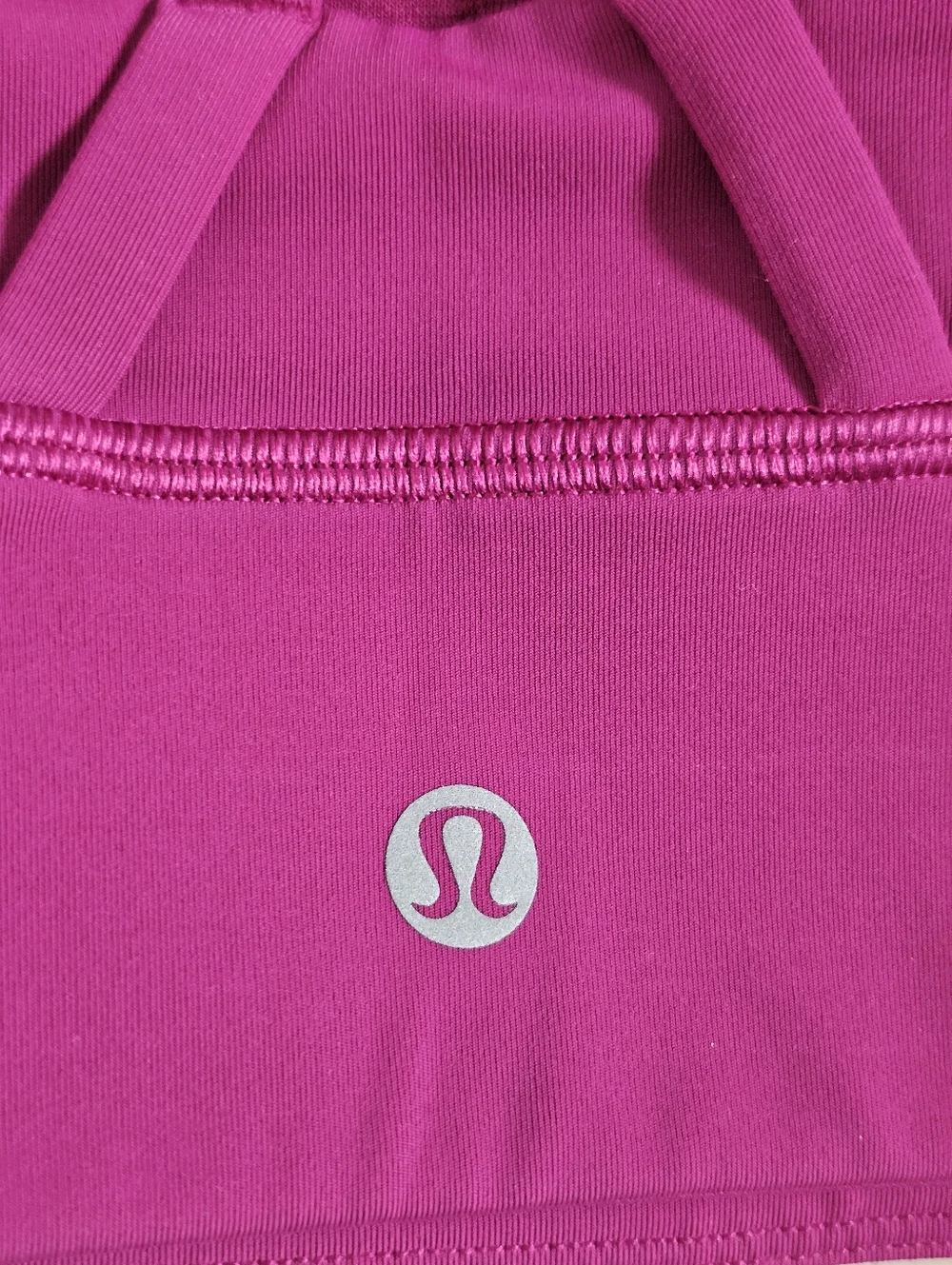 Lululemon Energy High Neck Longline Tough Bra Magenta Purple